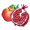 Pomegranate & Apple