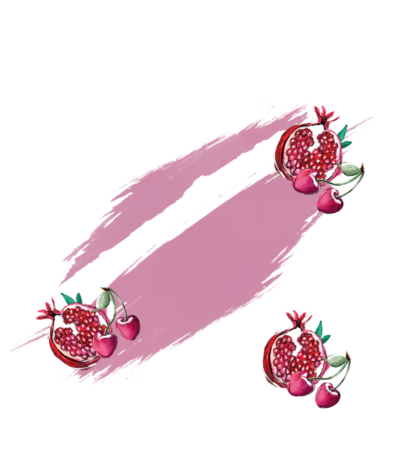 Pomegranate and Cherry